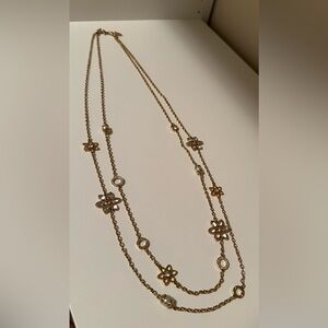 Coach Long Layered Necklace